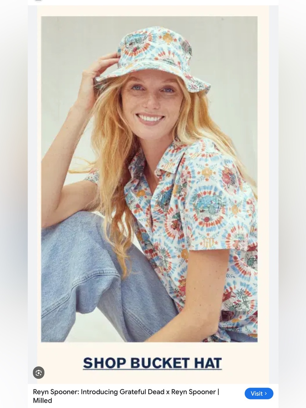 Grateful Dead Reyn Spooner Bucket Hat